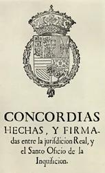 Acuerdo entre miembros de la Inquisición en Valencia, 1568, de 